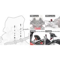 02SKIT Specifická montážní sada pro Givi S 900A Smart Bar pro HONDA, KAWASAKI, SUZUKI